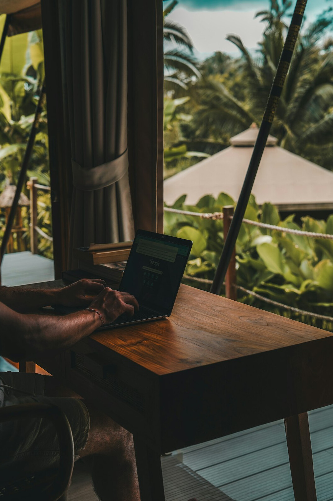 remote work setup